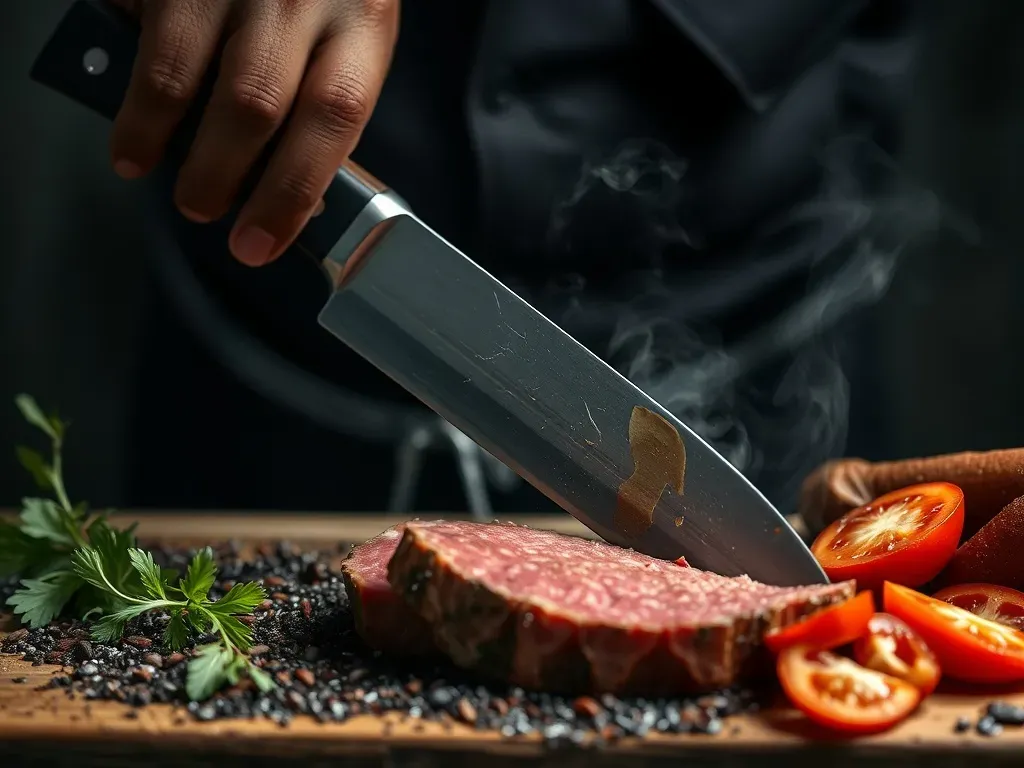 Jak bezpiecznie używać noży rzeźniczych w pracy